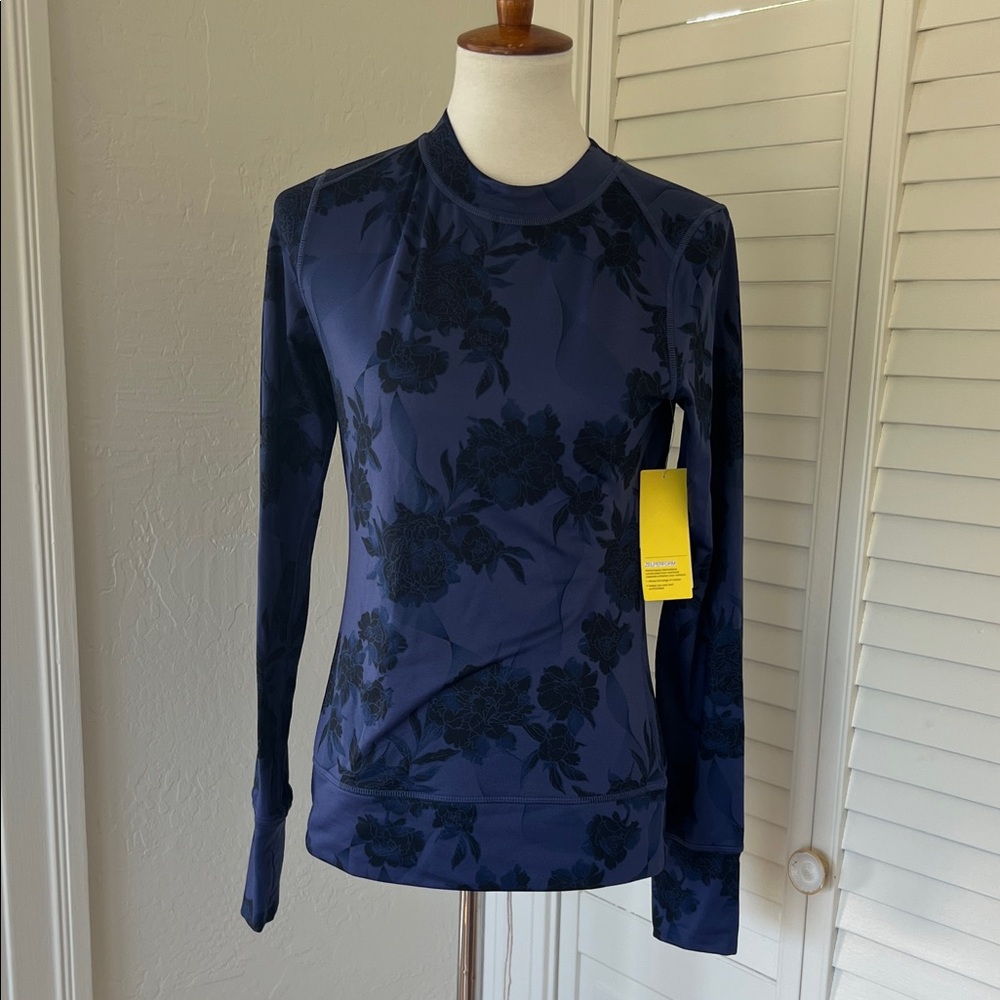 Zella fleece-lined workout top *NWT*